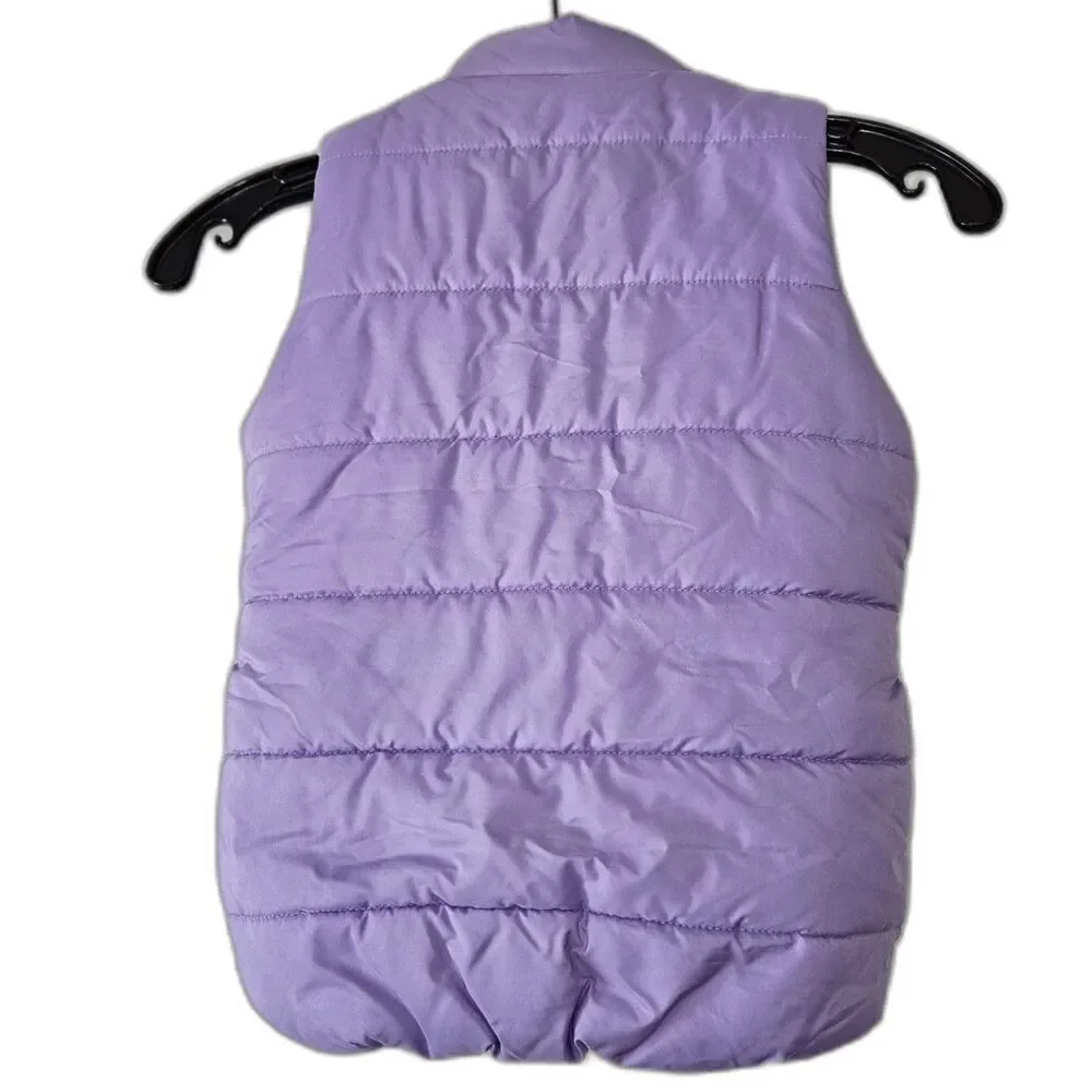 PUMA Puffer Vest Outdoor Girls Size XS 5-6